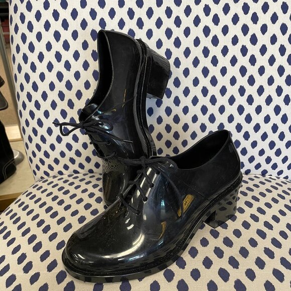 Melissa Black Jelly Shoe size 8 - Picture 1 of 8